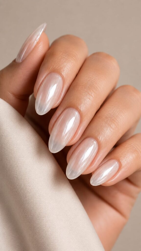 Efecto Gelatina (Jelly Nails) tendencias uñas verano 2026